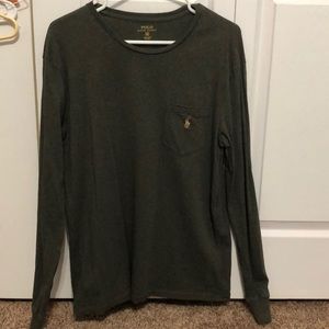 Men’s polo long sleeve shirt